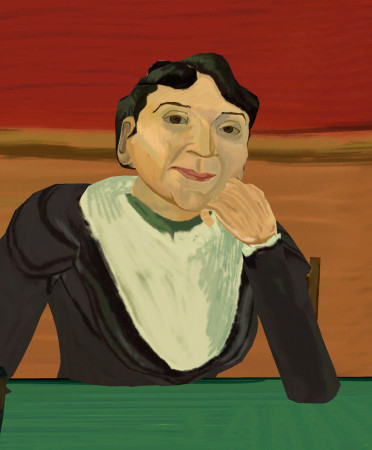 Portrait of Madame Ginoux